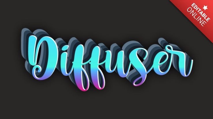 Diffuser Logo For Dj Text Effect Generator - Desktop Nature Designs for Desktop