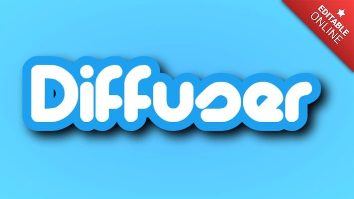 Diffuser Text Style Effects Generator - Premium Colorful Texture Gallery - Mobile