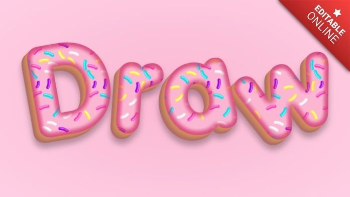 Draw Text Demo - High Quality Geometric Image - Desktop