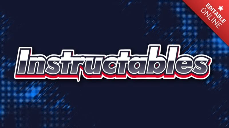 Instructables Text Style Effects Generator - HD Space Patterns for Desktop