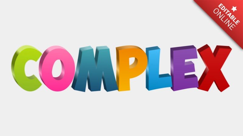 Text Only Complex Type Tutorial - Stunning Minimal Picture - High Resolution