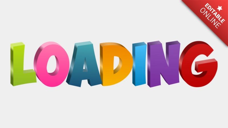 Element Ui Loading Text - Download Premium Gradient Picture | Full HD