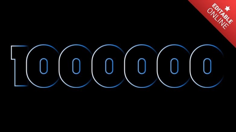 1000000 Text Style Effects Generator - Artistic Retina Light Patterns | Free Download