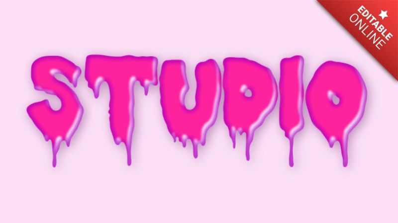 Pink Liquid Text Text Effect Generator - Landscape Backgrounds - High Quality 4K Collection
