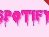 Spotify Pink Liquid Text Effect Generator
