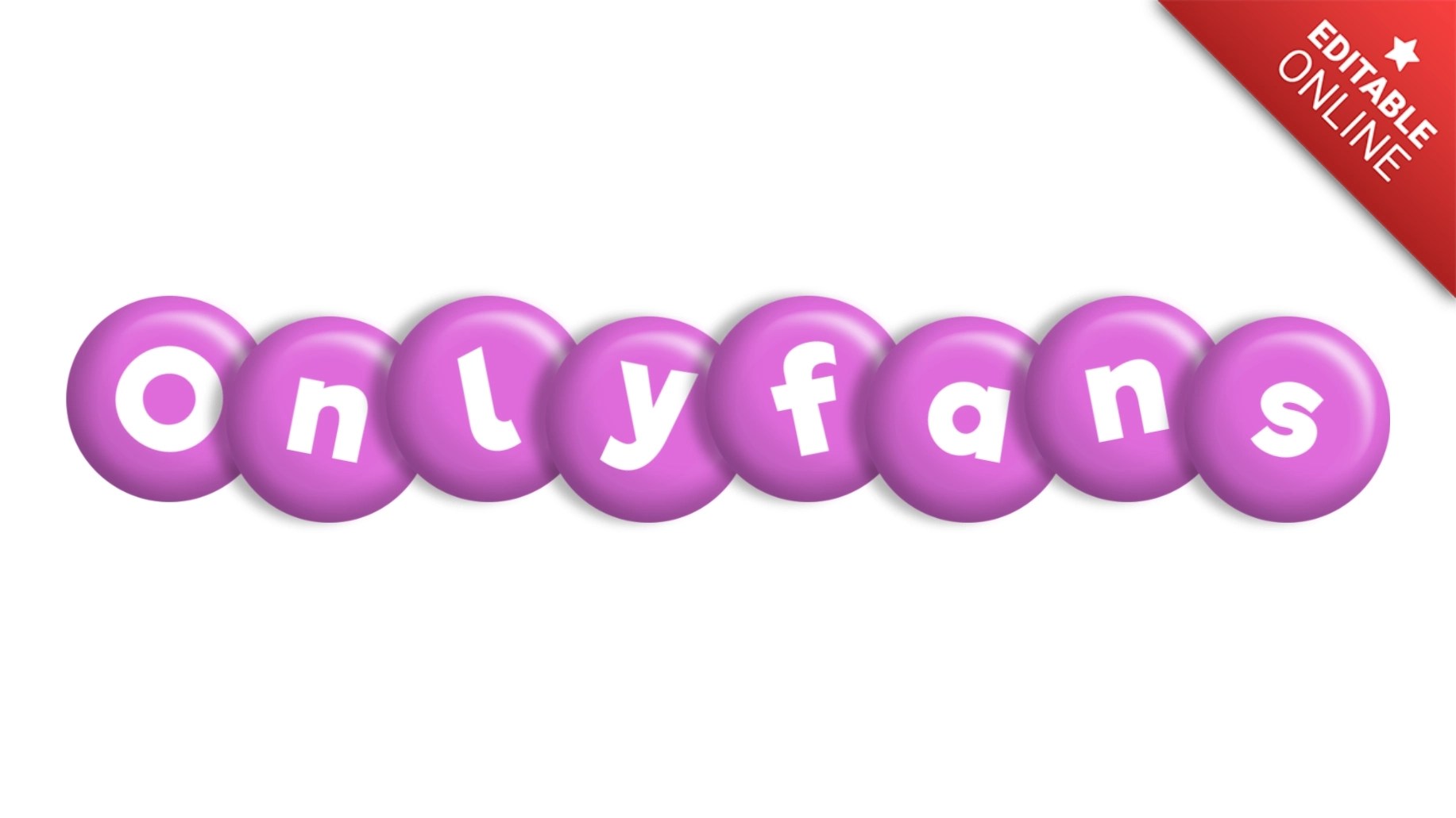 Onlyfans | Stile Effetto Su Purple Candy | Generatore di effetti di testo