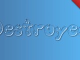 Destroyed Liquid Water Text Effect Generator