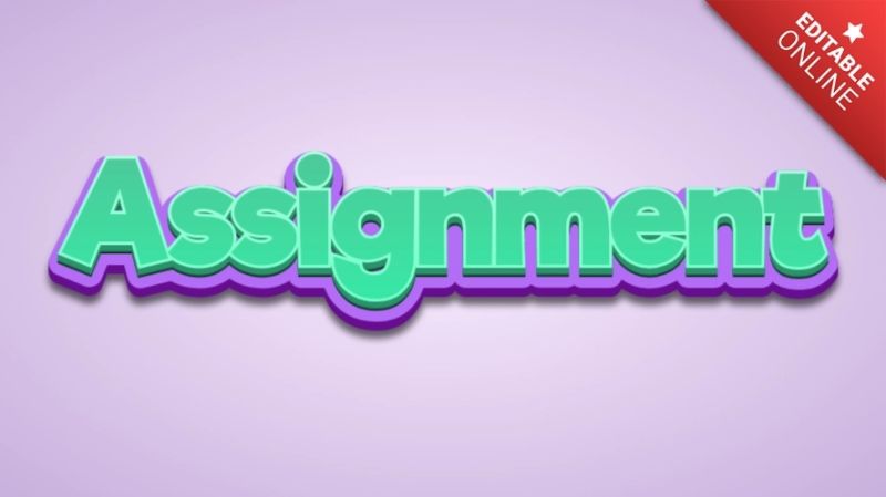 Assignment Text Effect Generator - Premium Landscape Image Gallery - 8K