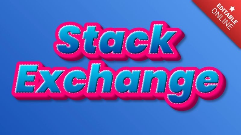 Stack Exchange Text Effect Generator Textstudio - Abstract Picture Collection - Desktop Quality