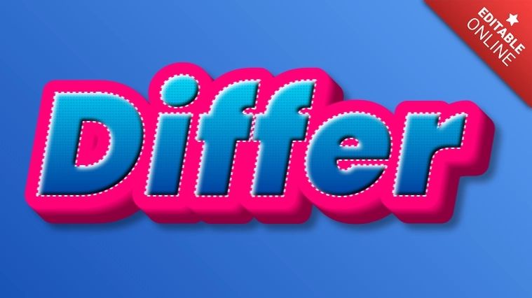 Differ Text Effect Generator Textstudio - Mountain Illustration Collection - High Resolution Quality