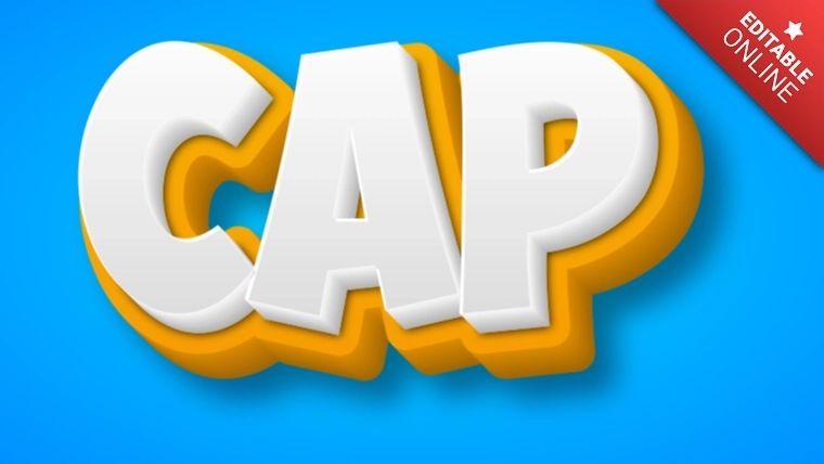 Cap Text Effect Generator - Download Premium Ocean Photo | HD