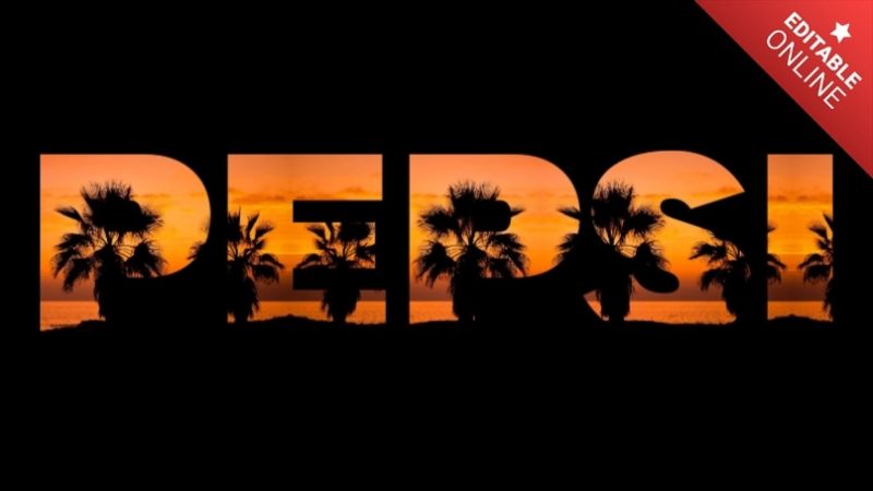 Pepsi Text Effect Generator - Download Amazing Gradient Texture | Ultra HD