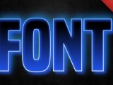 Font Dark Blue Text Effect Generator
