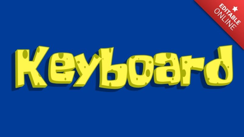 Spongebob Logo Text Effect Generator - 8K City Wallpapers for Desktop