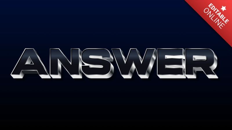 Simple Text Answer Type - Abstract Pictures - Creative Ultra HD Collection