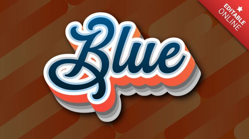 Blue 3d Text Effect Font Generator - Amazing High Resolution City Backgrounds | Free Download