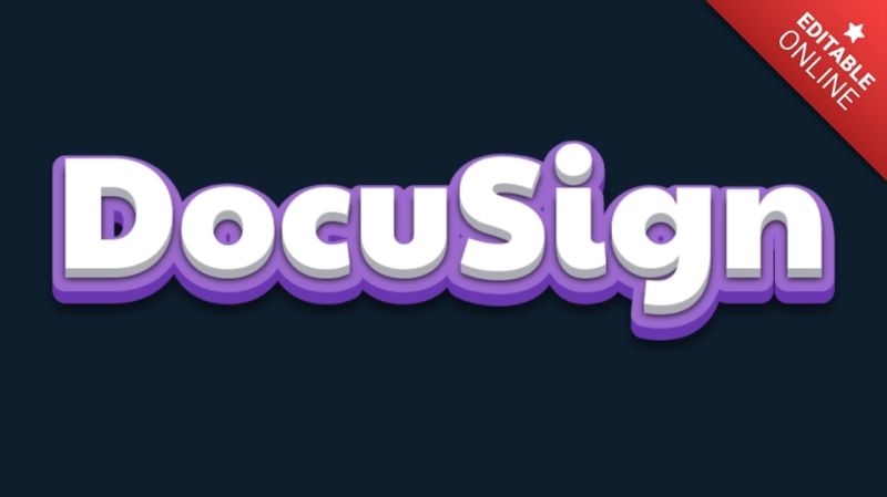 Docusign Blue Light 3d Text Effect Generator - Gorgeous Ultra HD Landscape Textures | Free Download