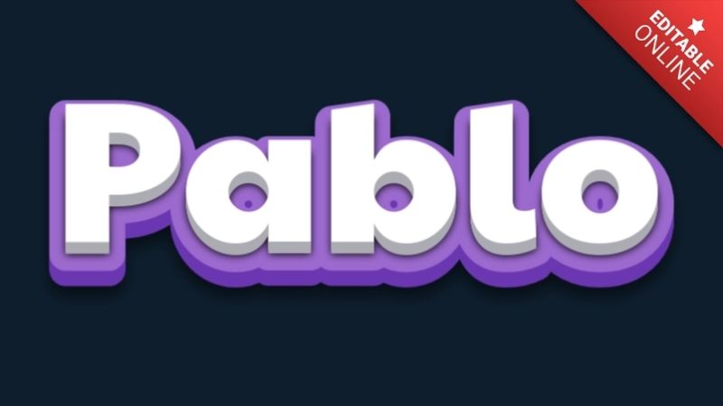 Pablo Text Effect Generator - Mobile Dark Patterns for Desktop