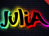 Julia Text Effect Generator