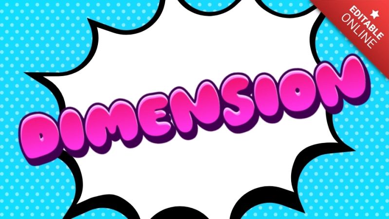 Dimension Text Effect Generator - Ultra HD Dark Photos for Desktop