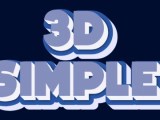 10000000 Simple Blue 3d Text Effect Generator