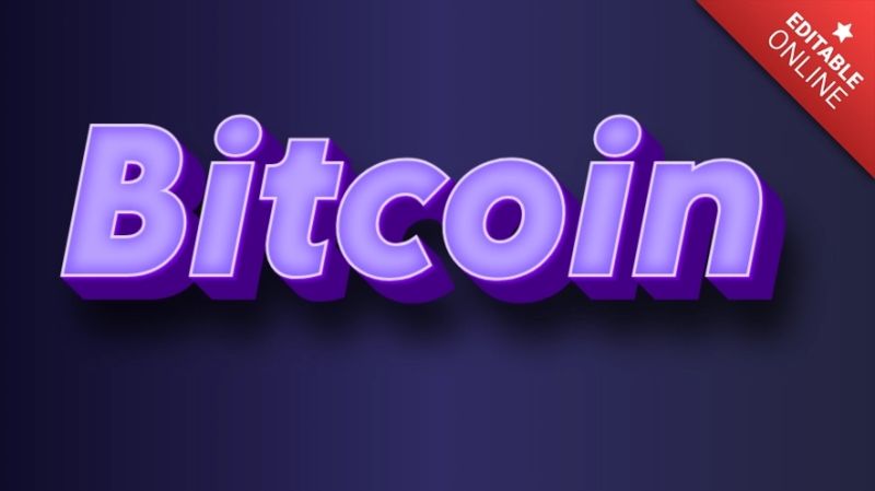 Bitcoin Text Style Effects Generator - High Resolution City Backgrounds for Desktop