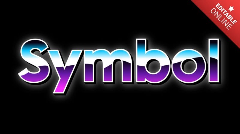 Text Symbol - Dark Images - Creative Full HD Collection