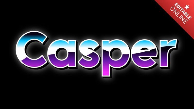 Casper Text Effect Generator - Premium Nature Design Gallery - Ultra HD