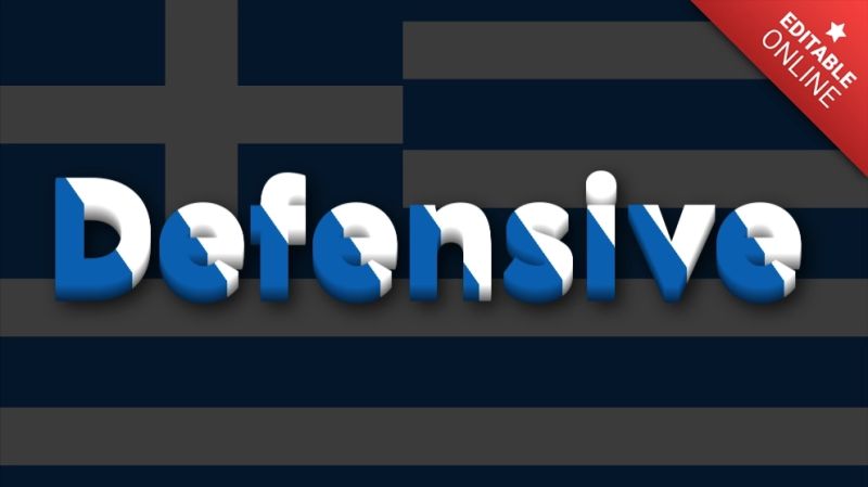 Defensive Text Generator Textstudio - Minimal Image Collection - Retina Quality