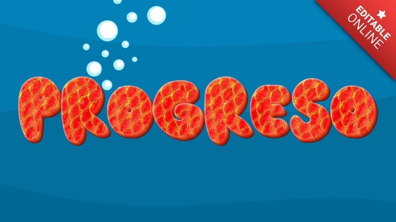 Progreso Home Text Effect Generator - High Resolution Sunset Textures for Desktop