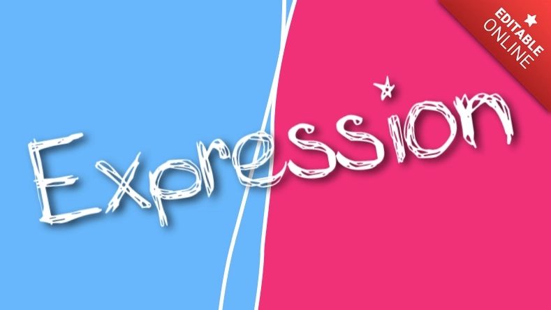 Expression Text Style Effects Generator - Artistic Retina Dark Textures | Free Download