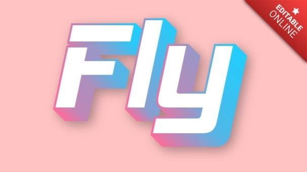 Fly Text Effect Generator - Best Nature Illustrations in Retina