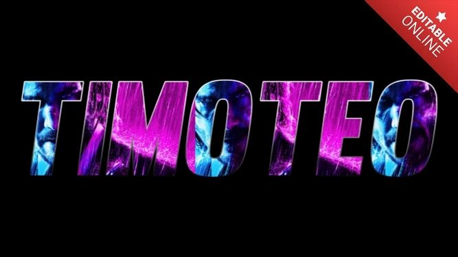 Timoteo John Wick Logo Text Effect Generator - Premium Vintage Art Gallery - 4K