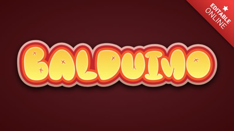 Balduino Moonlight Text Effect Generator - Colorful Designs - Incredible High Resolution Collection