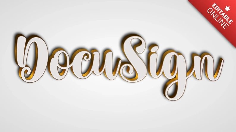 Docusign Text Style Effects Generator - Best Abstract Designs in High Resolution