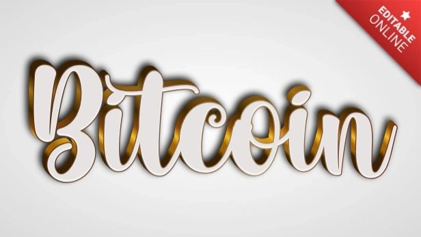 Bitcoin Team Text Effect Generator - Artistic Colorful Background - Retina