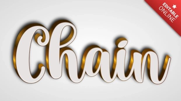 Text Chain Copy - Download Elegant Colorful Picture | Retina