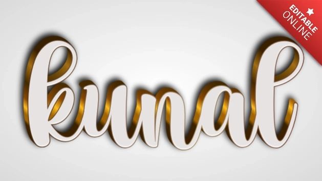 Kunal Text Effect Generator - Ultra HD Colorful Designs for Desktop