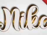 Nike Text Effect Generator
