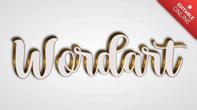 Wordart Text Effect Generator Textstudio - Stunning Vintage Design - HD