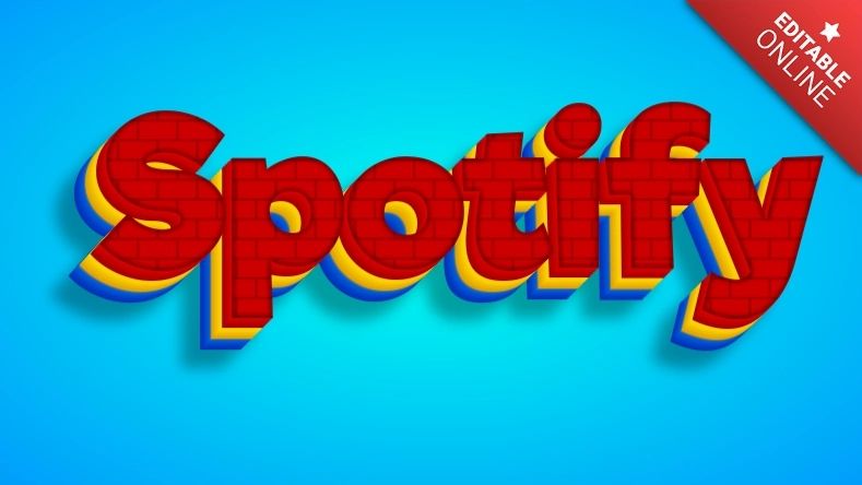 Spotify Pink 3d Text Effect Generator - Best Abstract Photos in Full HD