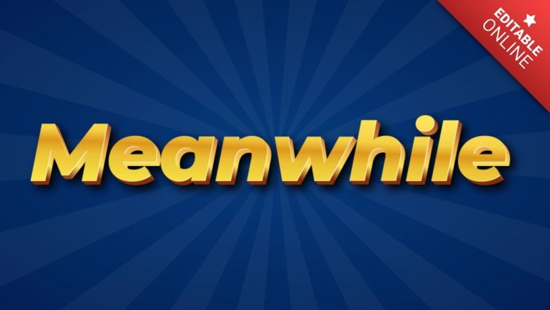 Meanwhile Text Effect Generator Textstudio - Download Classic Minimal Wallpaper | Mobile