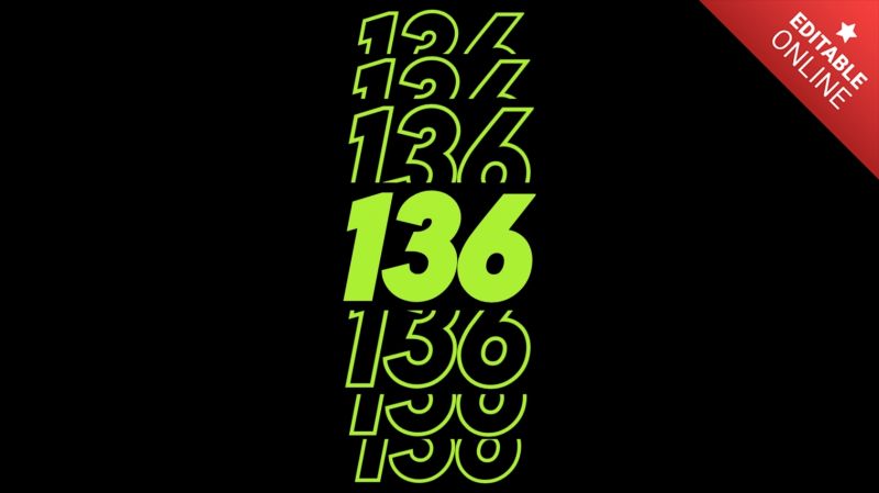 136 Text Effect And Logo Design Number - Retina Ocean Illustrations for Desktop