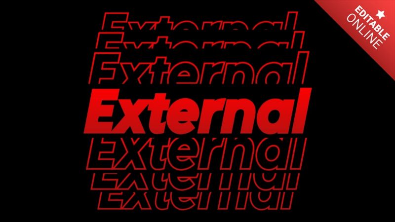 1984 Modern Stroke Text Effect Generator - Perfect Mountain Background - Desktop