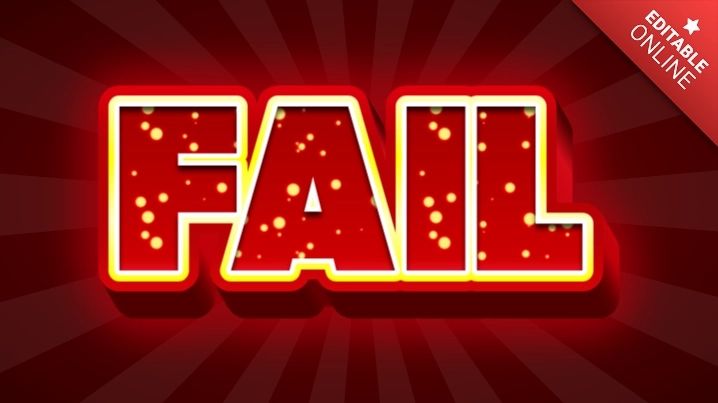Fail Text Effect Generator - Premium Dark Wallpaper Gallery - Ultra HD