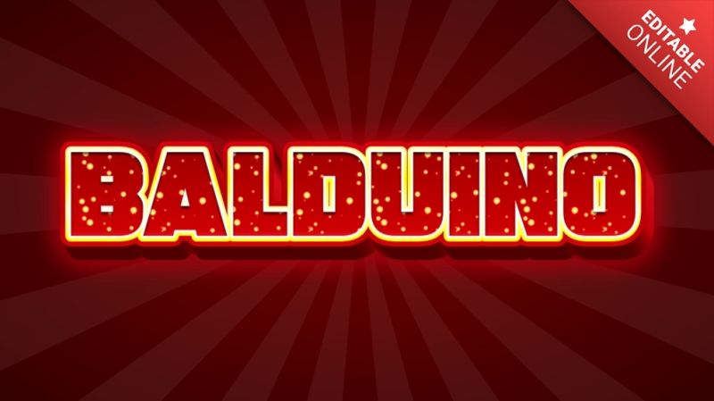 Balduino Bird Text Effect Generator - Sunset Pictures - Classic HD Collection