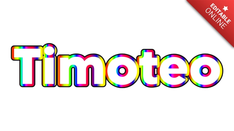 Timoteo Big Text Effect Generator - 4K Vintage Pictures for Desktop