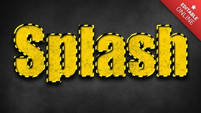 Create A Splash Text - Premium Colorful Image Gallery - 4K