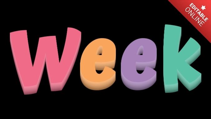 Various Variants The Week - Perfect Geometric Illustration - Ultra HD