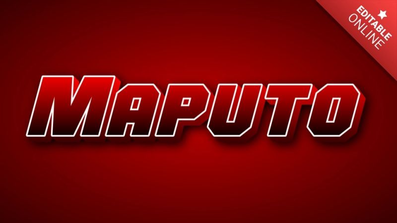 Maputo Text Effect Generator - Light Texture Collection - Retina Quality